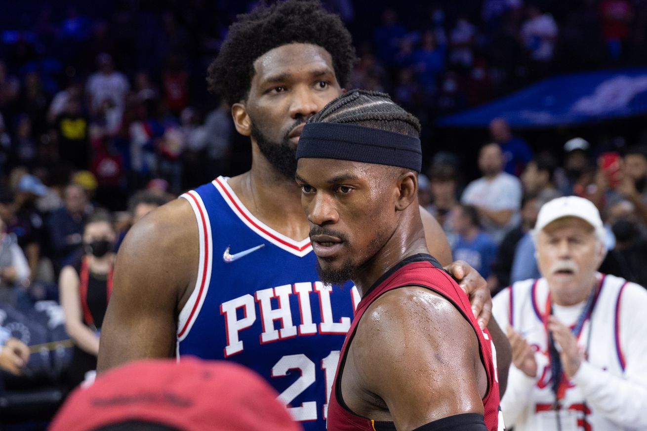 NBA: Playoffs-Miami Heat at Philadelphia 76ers