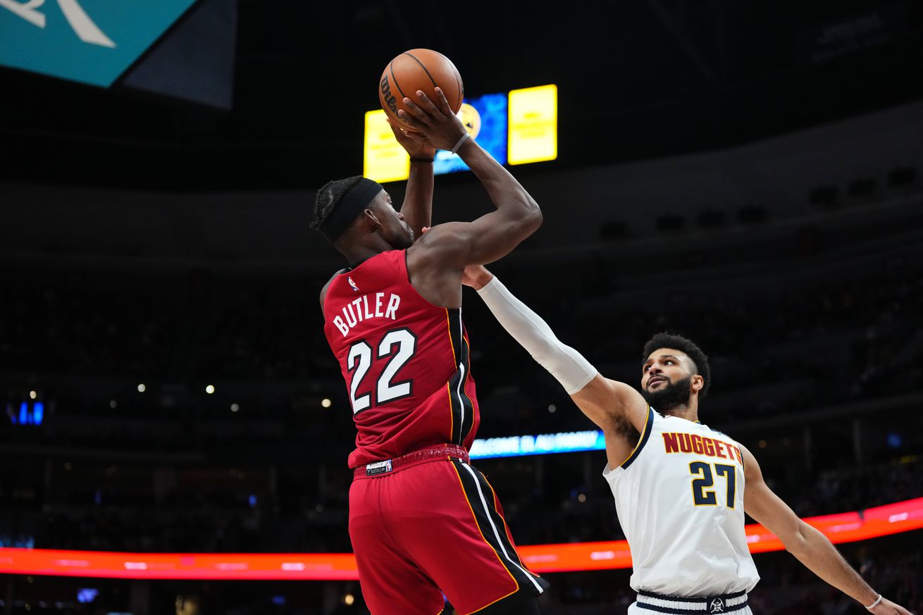 NBA: Miami Heat at Denver Nuggets