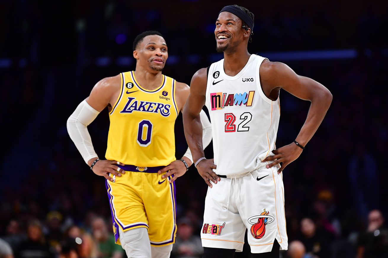 NBA: Miami Heat at Los Angeles Lakers