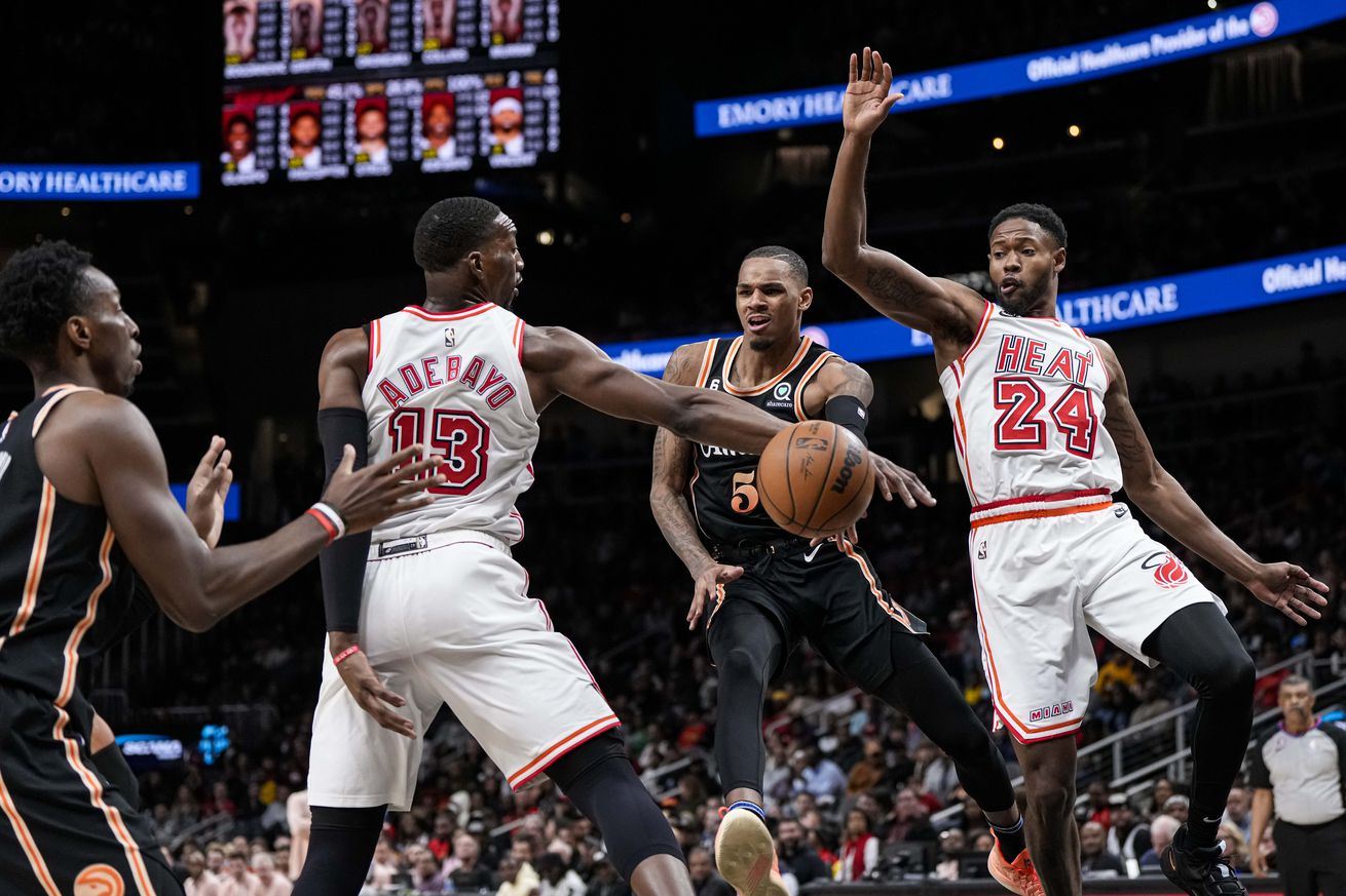 NBA: Miami Heat at Atlanta Hawks