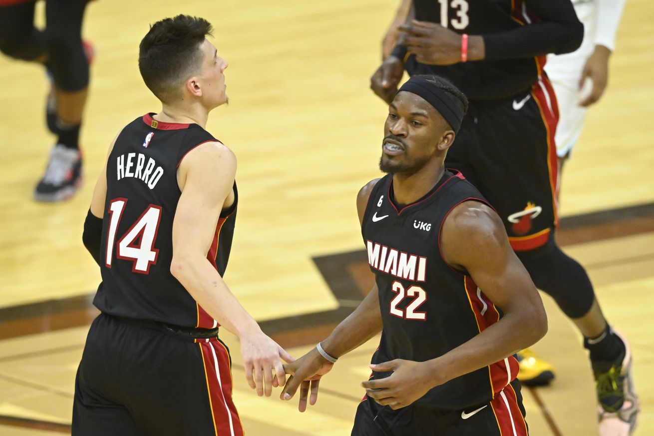 NBA: Miami Heat at Cleveland Cavaliers