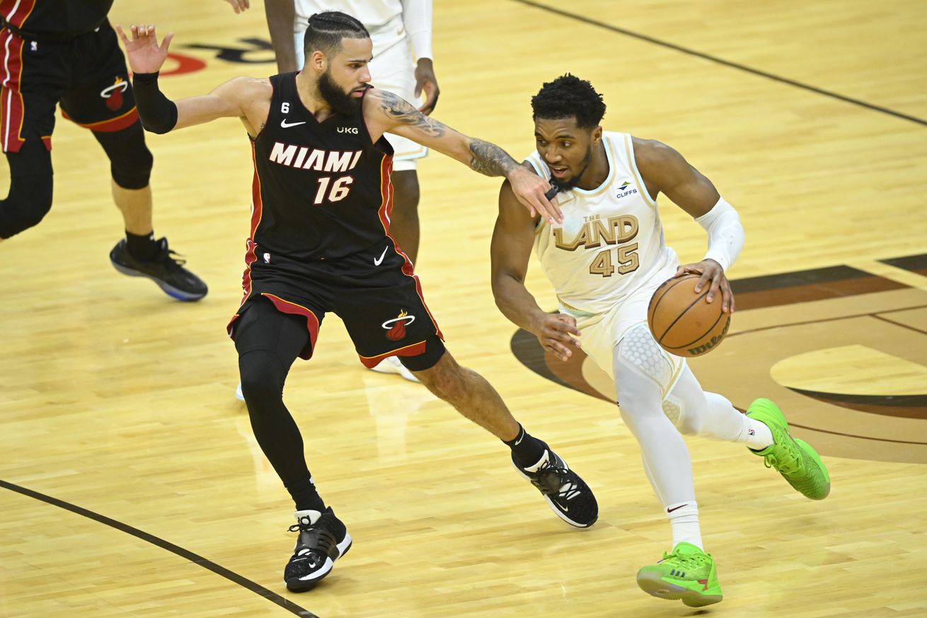 NBA: Miami Heat at Cleveland Cavaliers