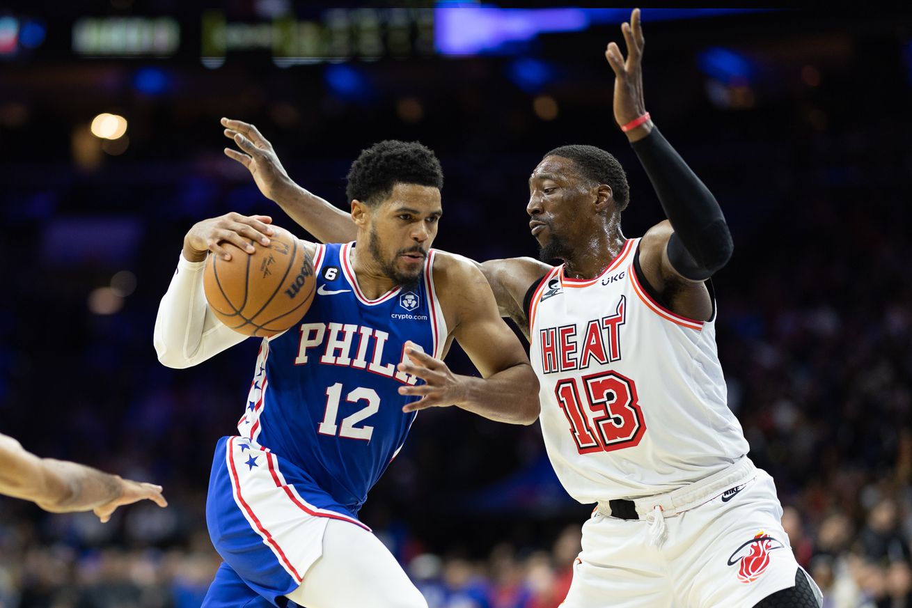 NBA: Miami Heat at Philadelphia 76ers