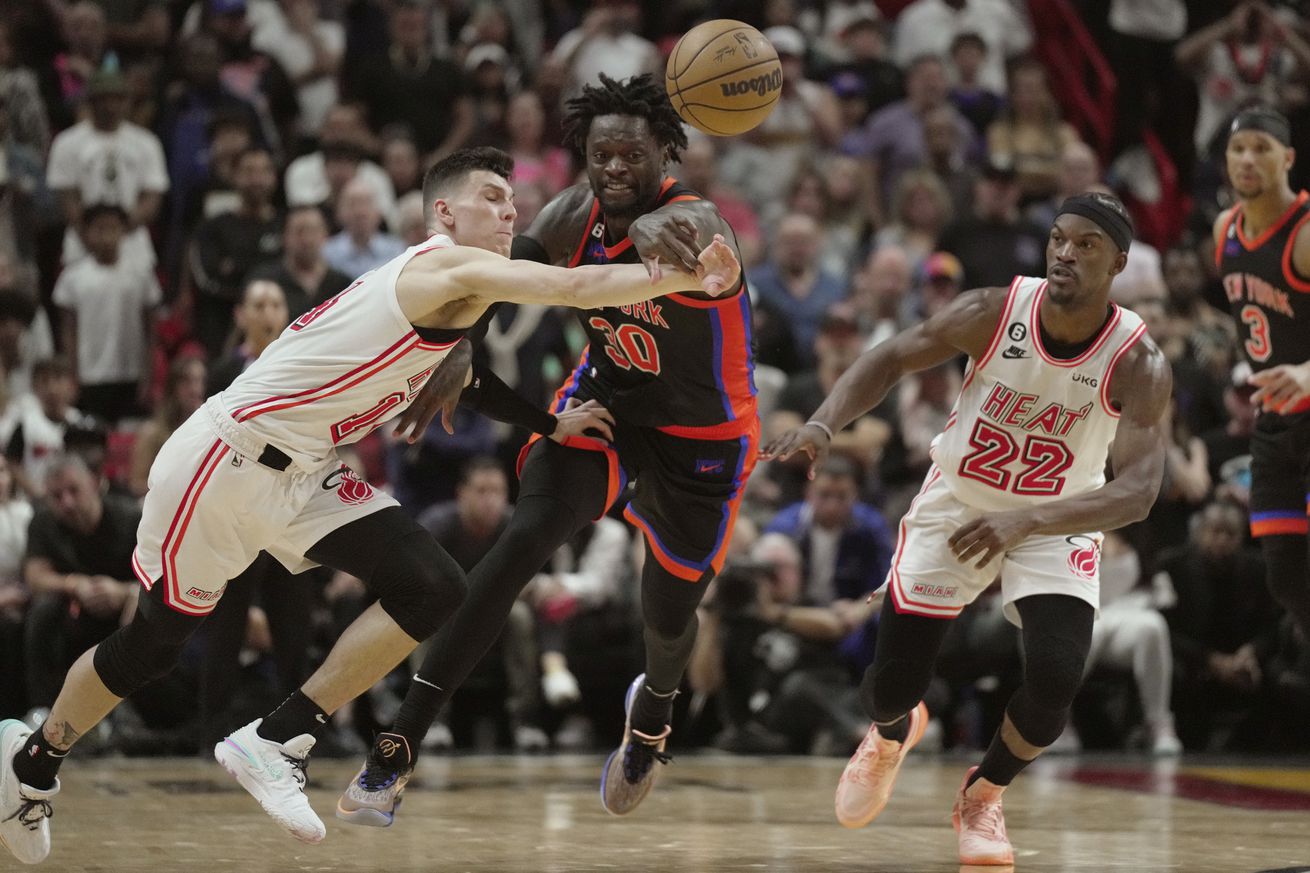 NBA: New York Knicks at Miami Heat