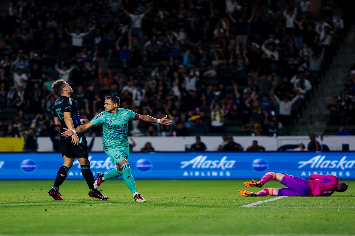 LA Galaxy Striker Javier “Chicharito” Hernández will try to lead LA to their second straight win over Orlando City on Saturday, April 29, 2023. (Photo Credit: LA Galaxy)