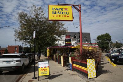 Cafe Bustelo Teams Up With Chefs Alberto Gonzalez And Jenner Tomaska To Celebrate National Coffee Day And Create An Original Recipe Inspired By A Fusion Of Their Culinary Backgrounds At The The Cafe Bustelo Cocina Pop-Up Event