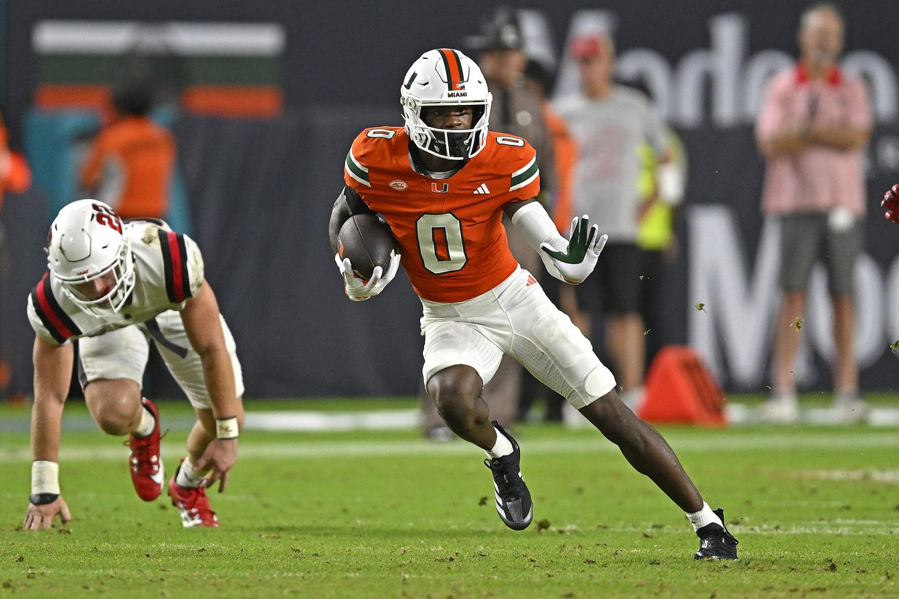 COLLEGE FOOTBALL: SEP 14 Ball State at Miami