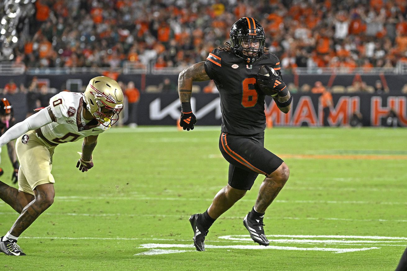 COLLEGE FOOTBALL: OCT 26 Florida State at Miami