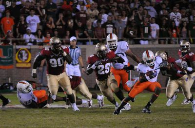 NCAA FOOTBALL: SEP 07 Miami at Florida State