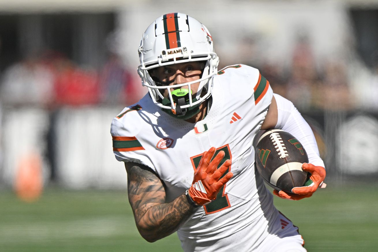 NCAA Football: Miami at Louisville