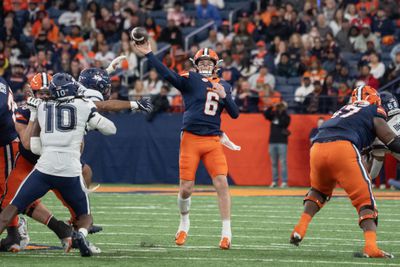 COLLEGE FOOTBALL: NOV 23 UConn at Syracuse