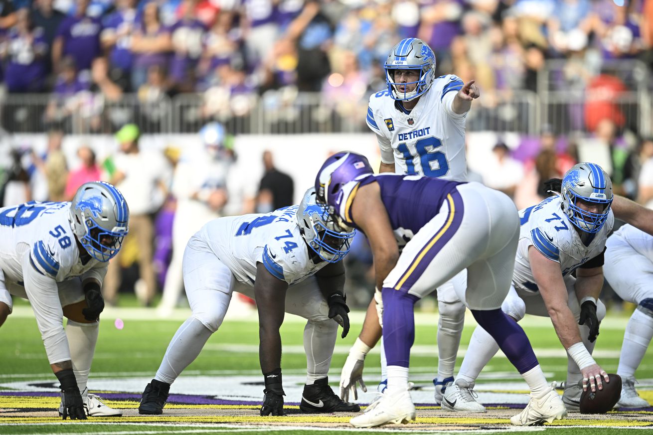 Detroit Lions v Minnesota Vikings